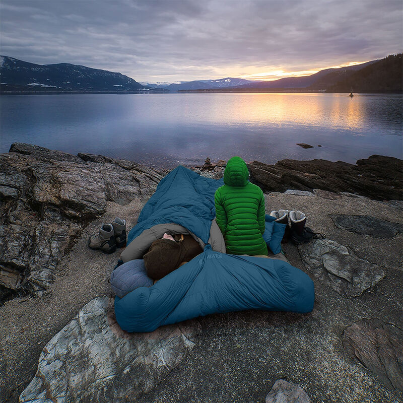 Klymit 30&deg;F Two-Person Full-Synthetic Sleeping Bag image number 5