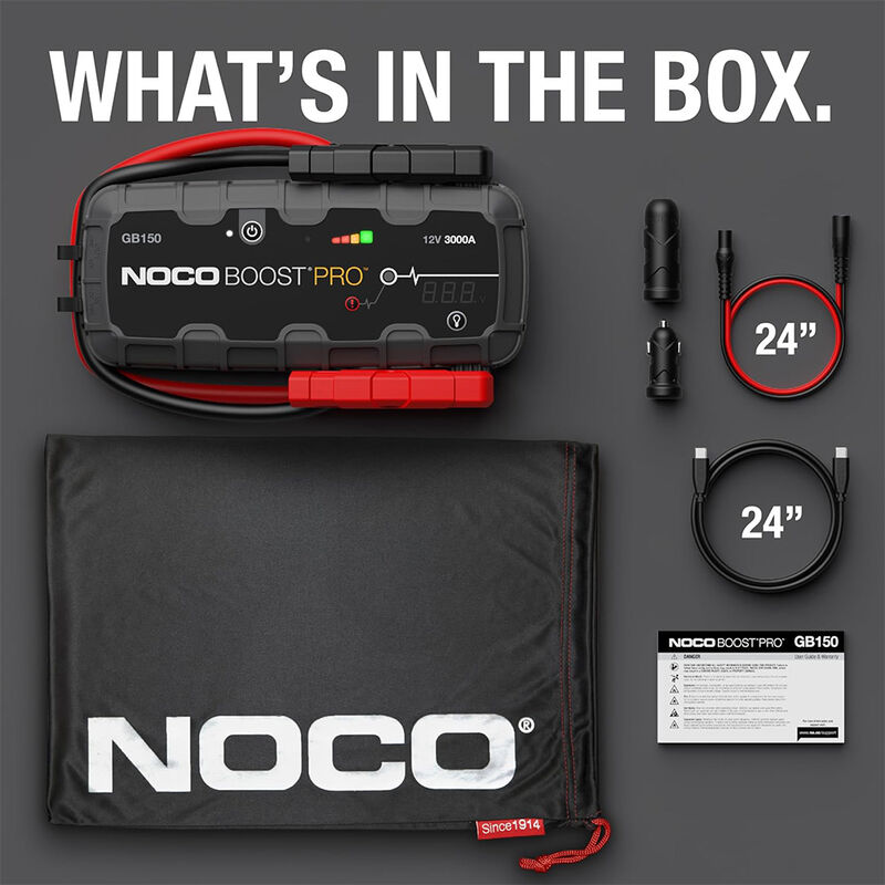 NOCO GB150 3000A 12V Boost PRO UltraSafe Jump Starter image number 5