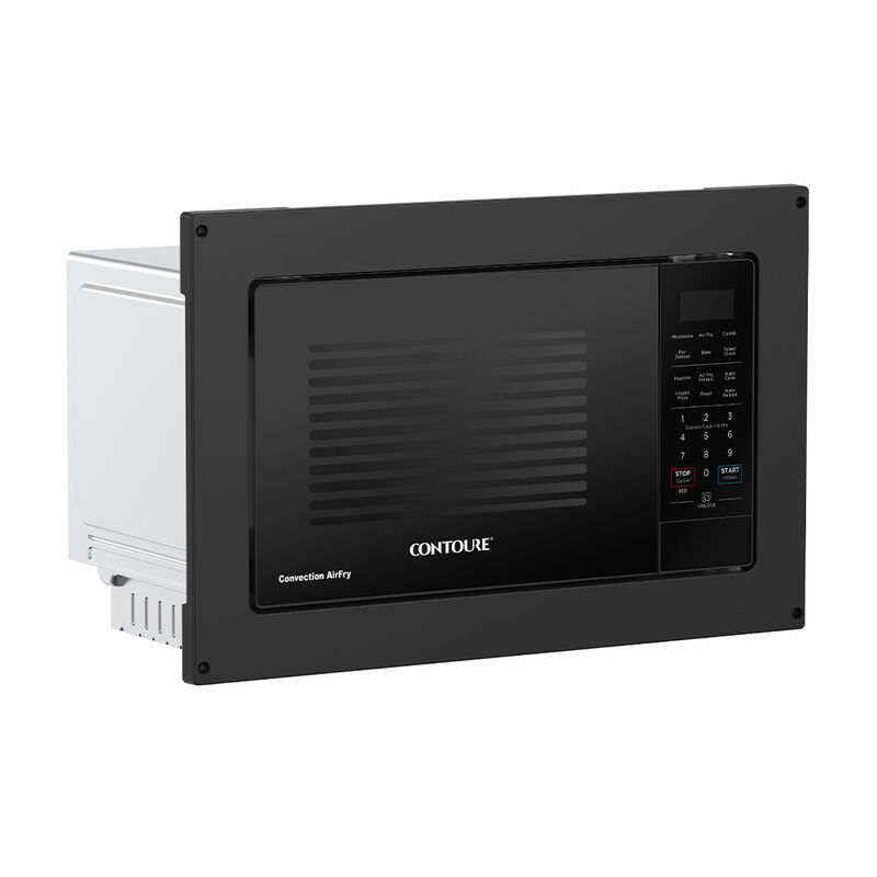 Contoure 0.9 Cu.Ft. Compact Smart Air-Fry & Power Convection Microwave - Black image number 2