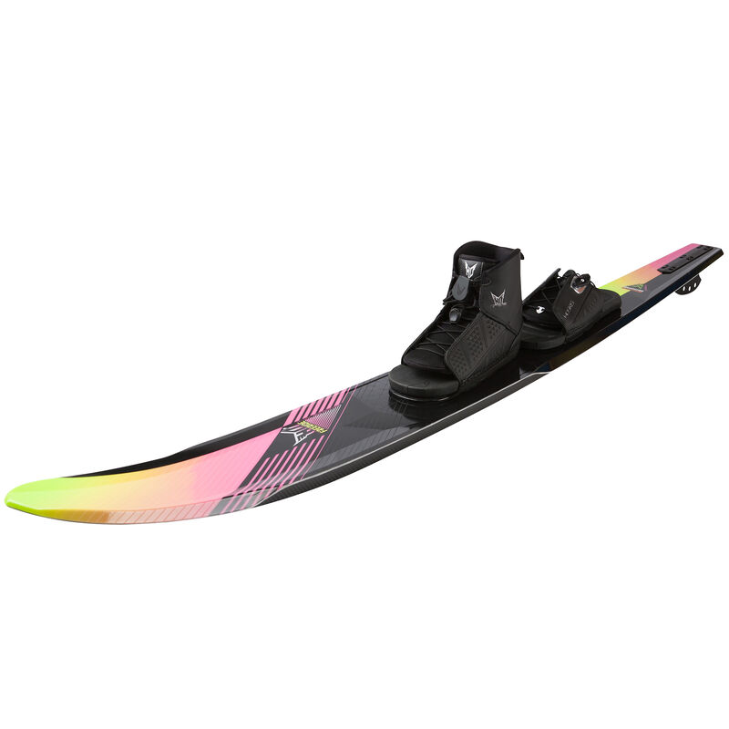 HO Women's Freeride Slalom Waterski With Free-Max Binding And Rear Toe Plate image number 2