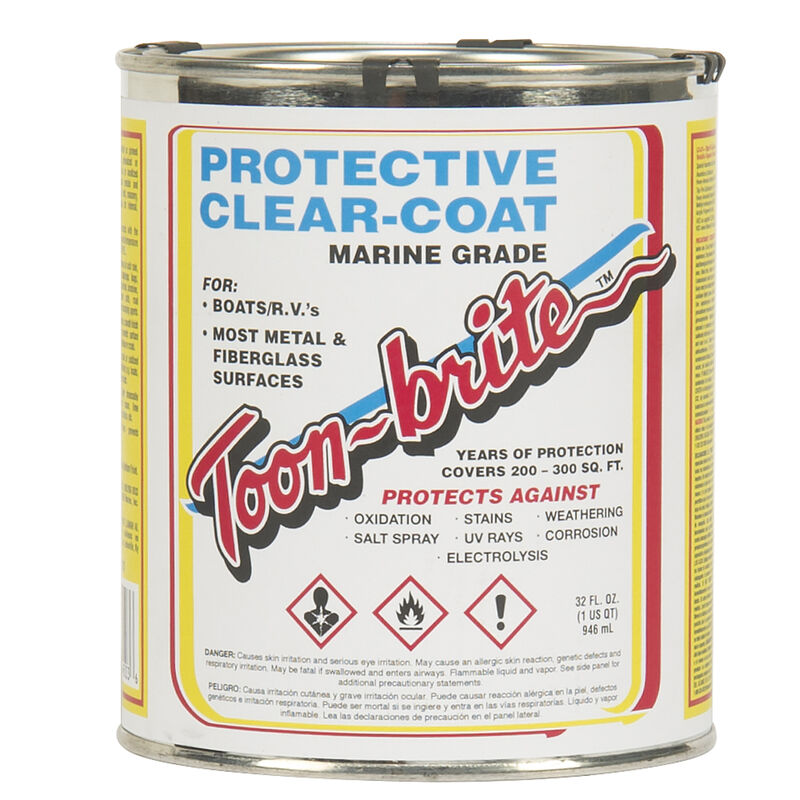 Toon-Brite Protective Clear Coat, Quart image number 1