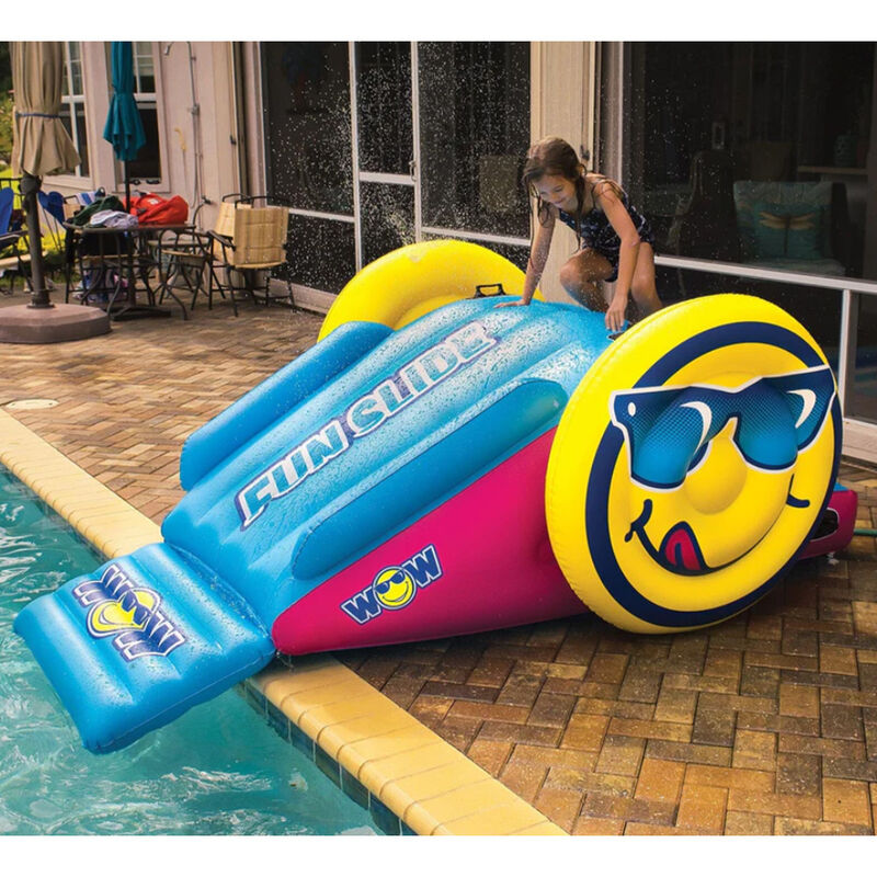 WOW Fun Slide Pool Slide with Sprinkler image number 5