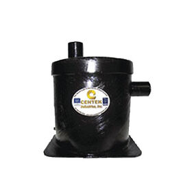 Vernalift Side In/Top Out Wet Marine Exhaust Muffler, 2" Inlet/Outlet