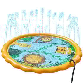 Swimline 68&rdquo; Safari Sprinkler Mat