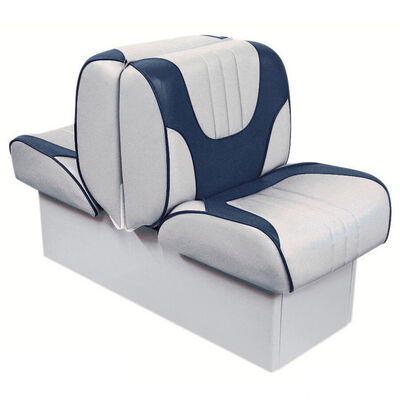 Overton's Deluxe Back-to-Back Lounge Boat Seat with 10" Base