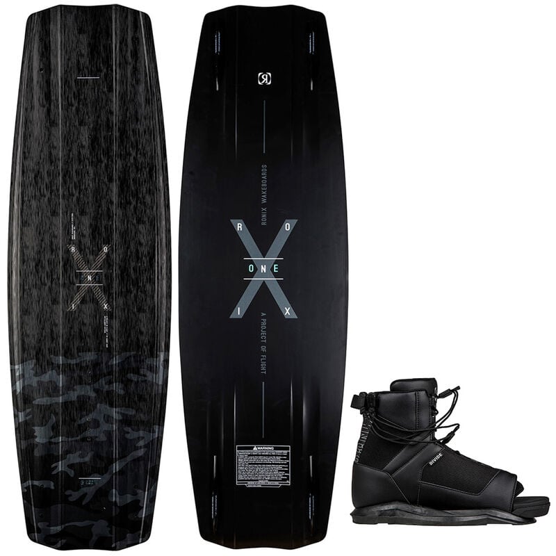Ronix One Timebomb Wakeboard with Divide Boots image number 1
