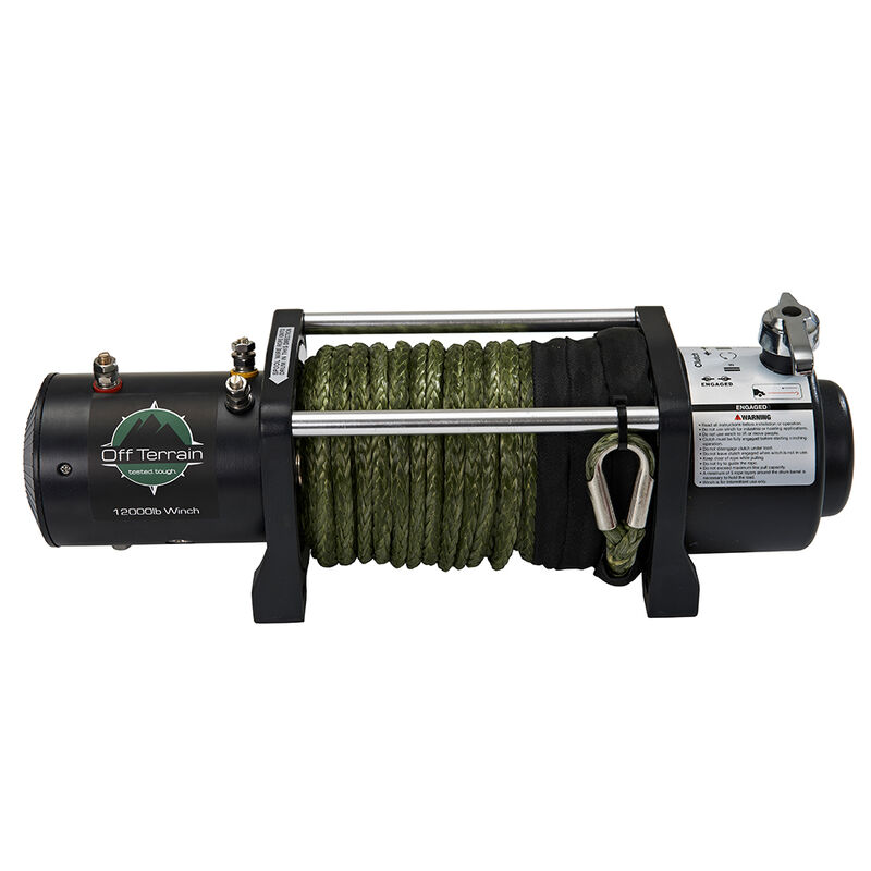 Off Terrain 4x4 Winch, 12,000 lbs image number 3