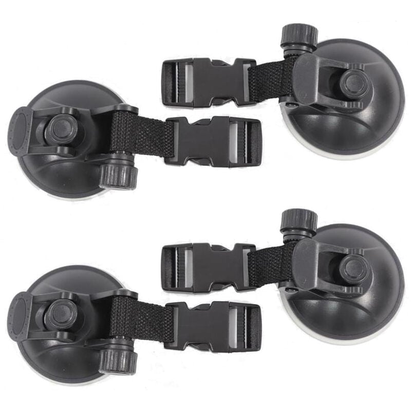 T-H Marine Suction Cup Tie-Downs, 4-Pack image number 1