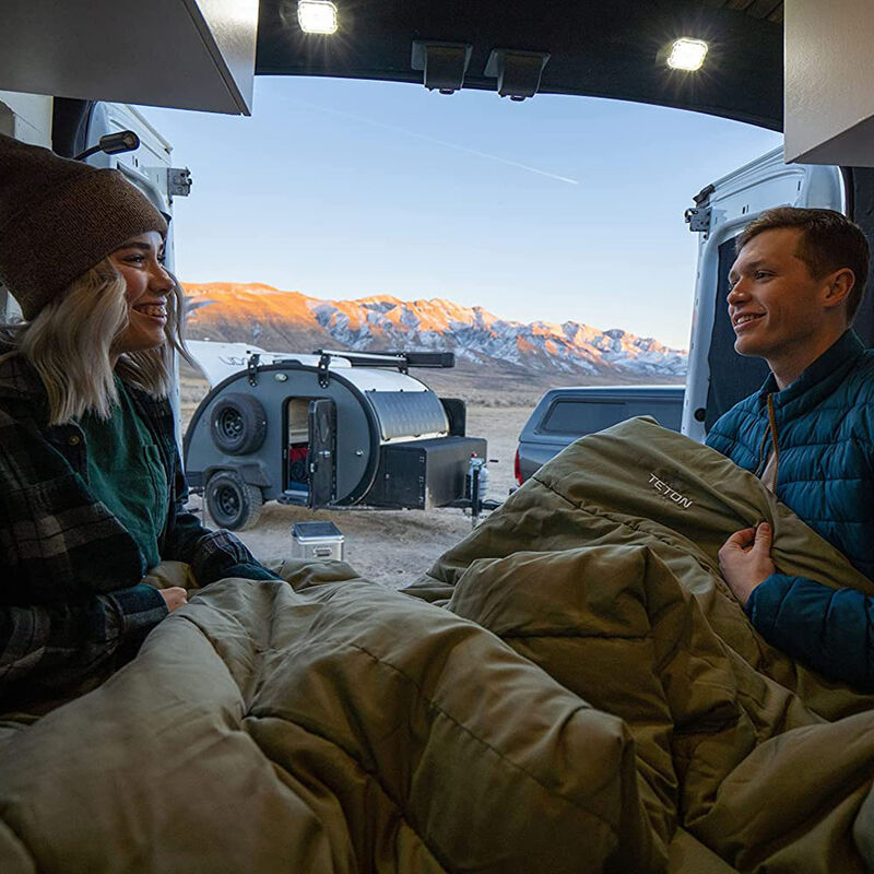 TETON Sports Evergreen 20&deg;F Mammoth Double Sleeping Bag image number 4