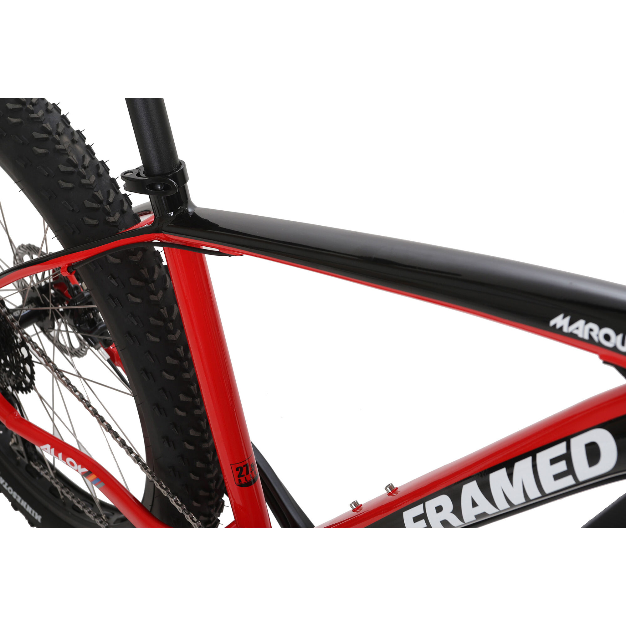 framed marquette alloy mountain bike