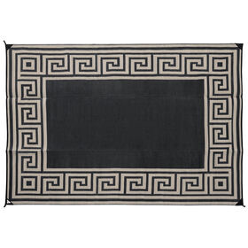 Reversible Greek Motif Design Patio Mat