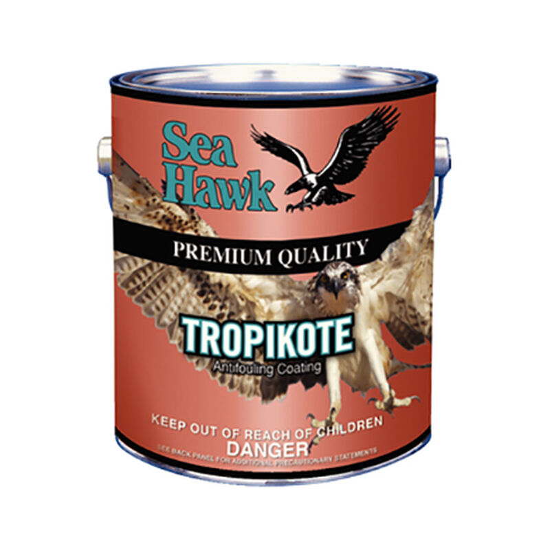 Sea Hawk Tropikote Black Paint, Gallon image number 1