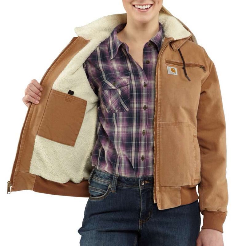 Carhartt Women's Weathered Wildwood Jacket image number 6