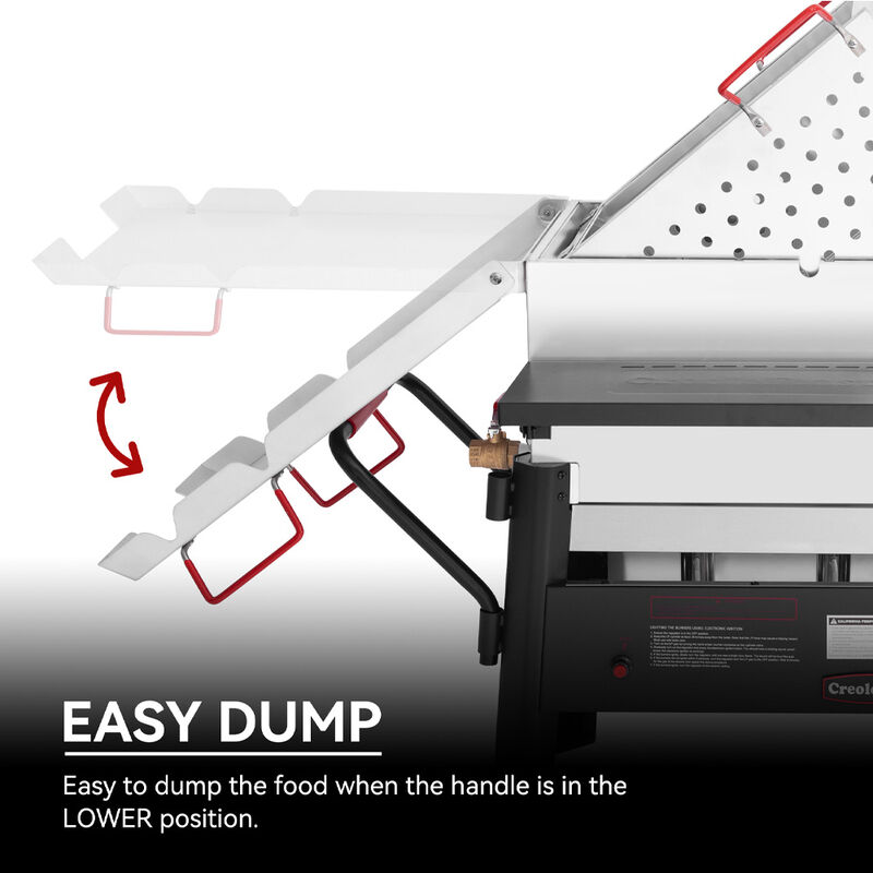 Royal Gourmet Creole Feast 70-Quart Crawfish Boiler Outdoor Gas Seafood Cooker image number 4