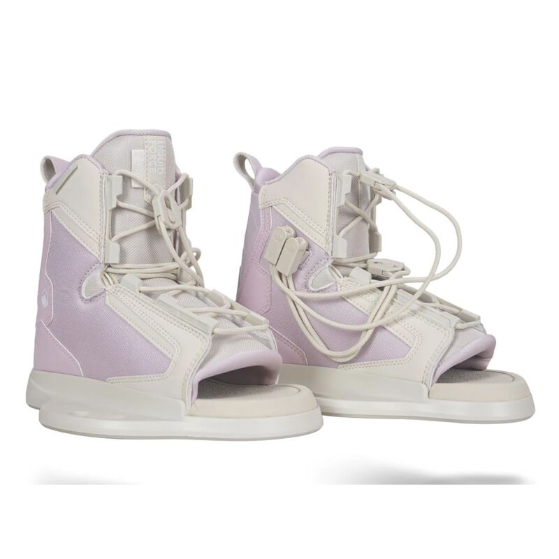 Liquid Force Women's Angel Wakeboard with Plush Bindings image number 3