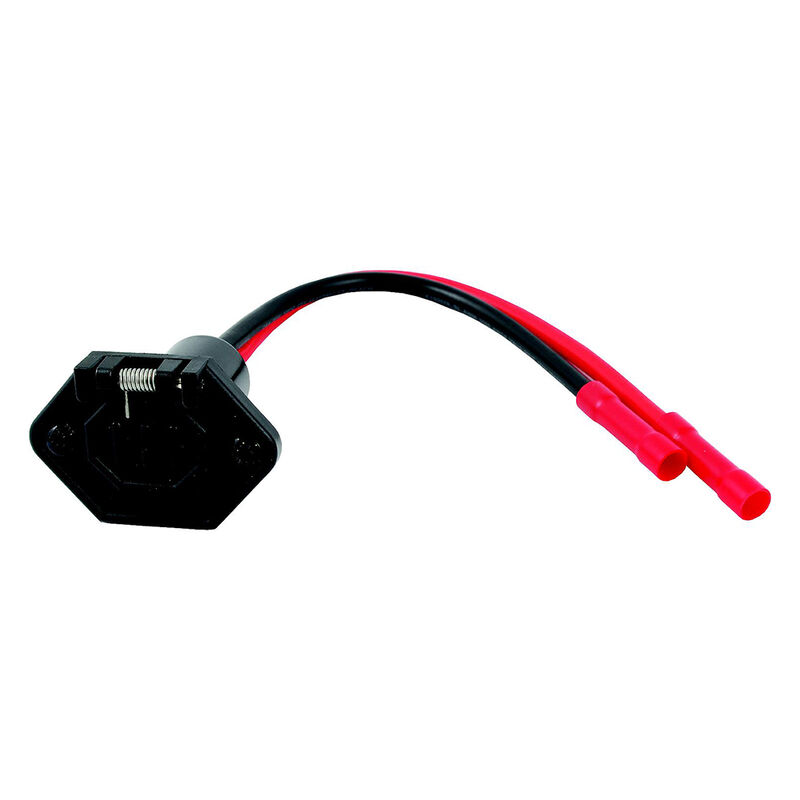 Attwood Trolling Motor Connector Receptacle, 2-Wire Female Receptacle image number 1