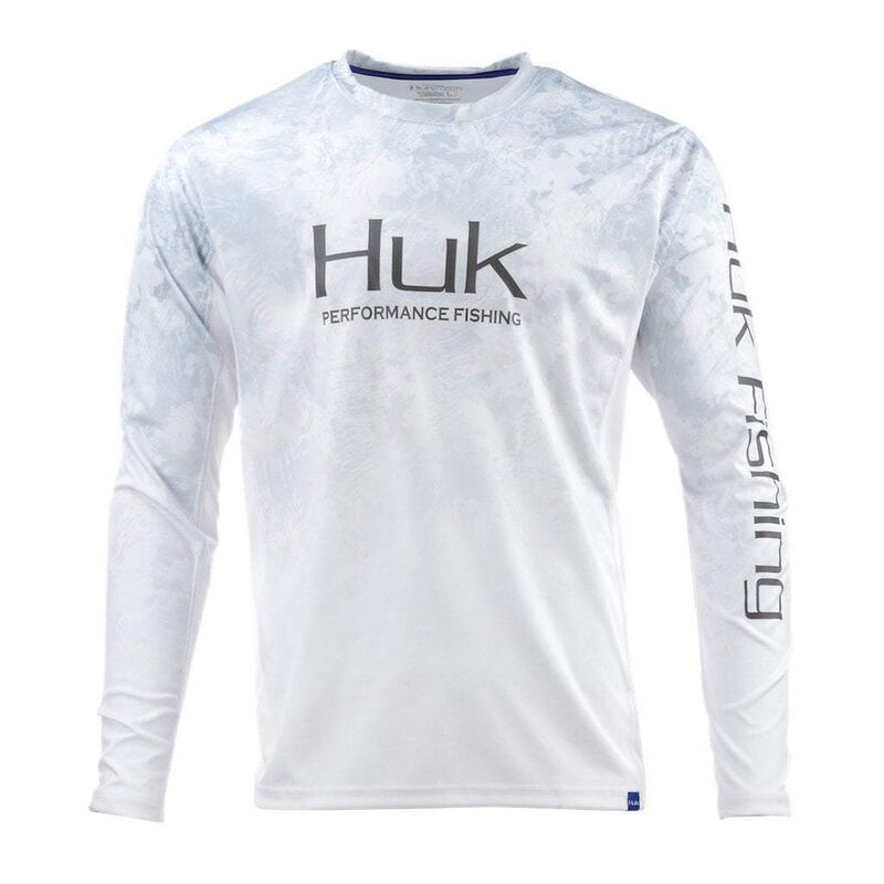 HUK Men’s Icon X Camo Fade Long-Sleeve Shirt image number 5