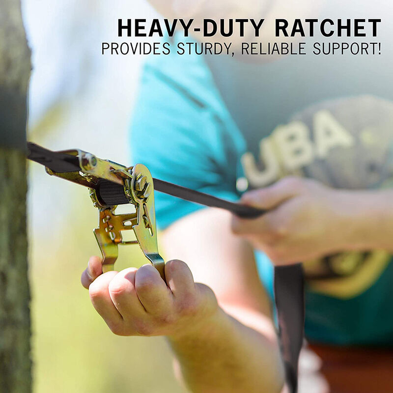 Sunny & Fun Mega Slack Line Hanging Obstacle Course image number 3