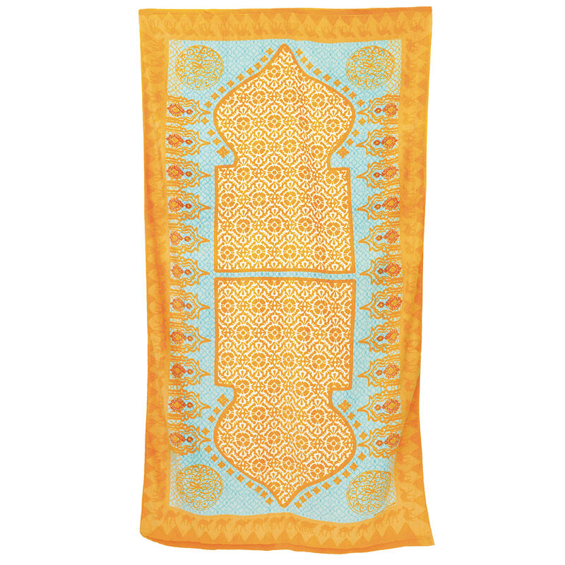 Printed Village Beach Towel image number 37
