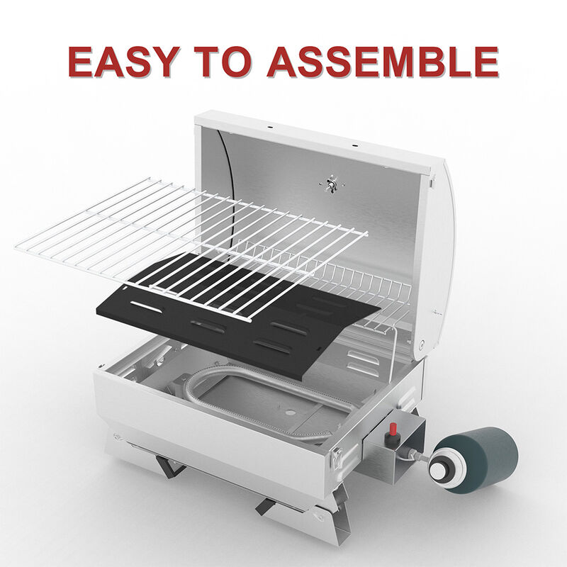 Royal Gourmet Stainless Steel Portable Grill image number 6