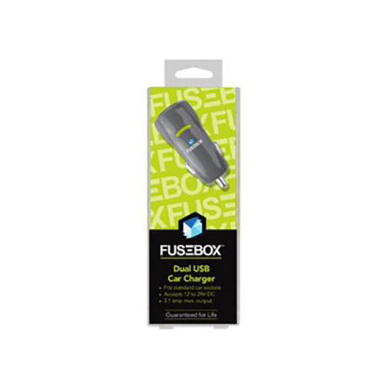Fusebox Car Charger, USB Dual Port image number 1