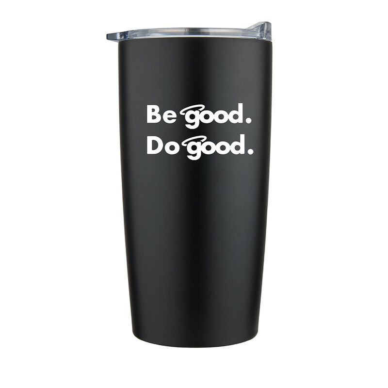Be Good. Do Good. 20-oz. Stainless Steel Tumbler, Black image number 1