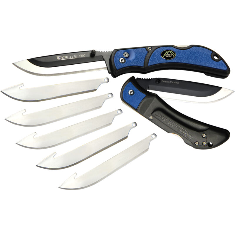 Outdoor Edge Razor-Lite EDC Folding Knife, Blue image number 1
