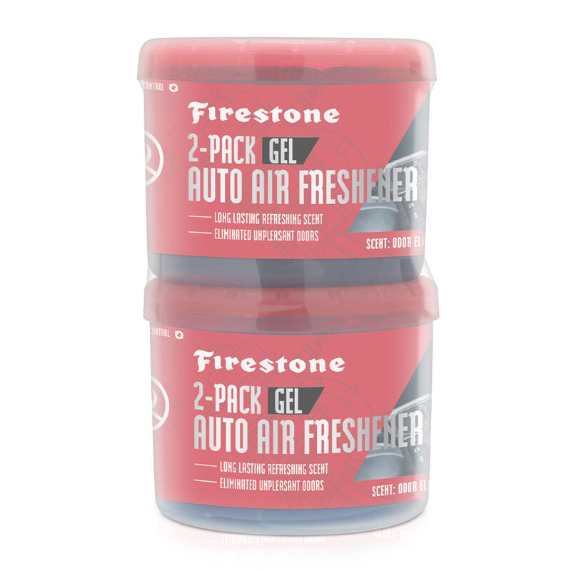 Firestone Gel Auto Air Freshener, Odor Eliminator Scent, 2-Pack image number 2