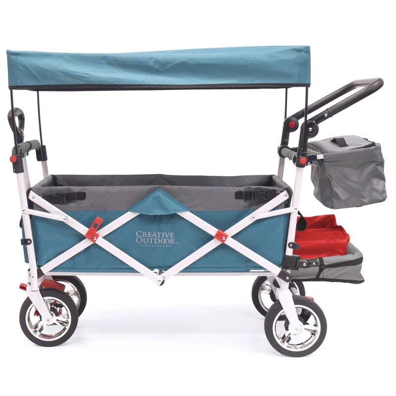 Creative Wagon Silver Series Stroller Push/Pull Folding Wagon