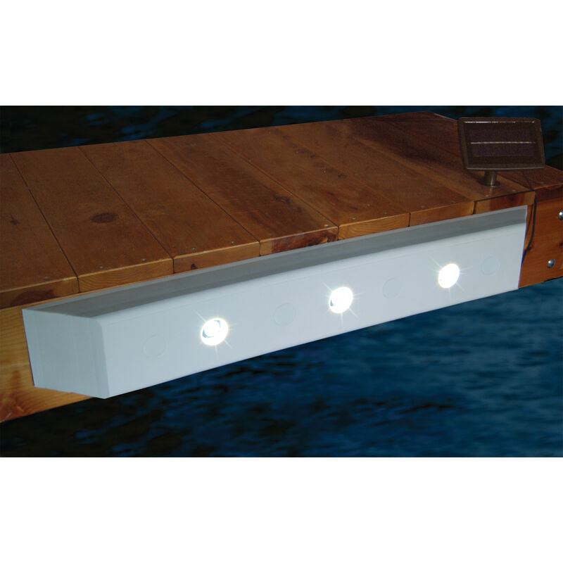 Taylor Made Straight Dock Cushion with Solar LED Lights, 36"L image number 1