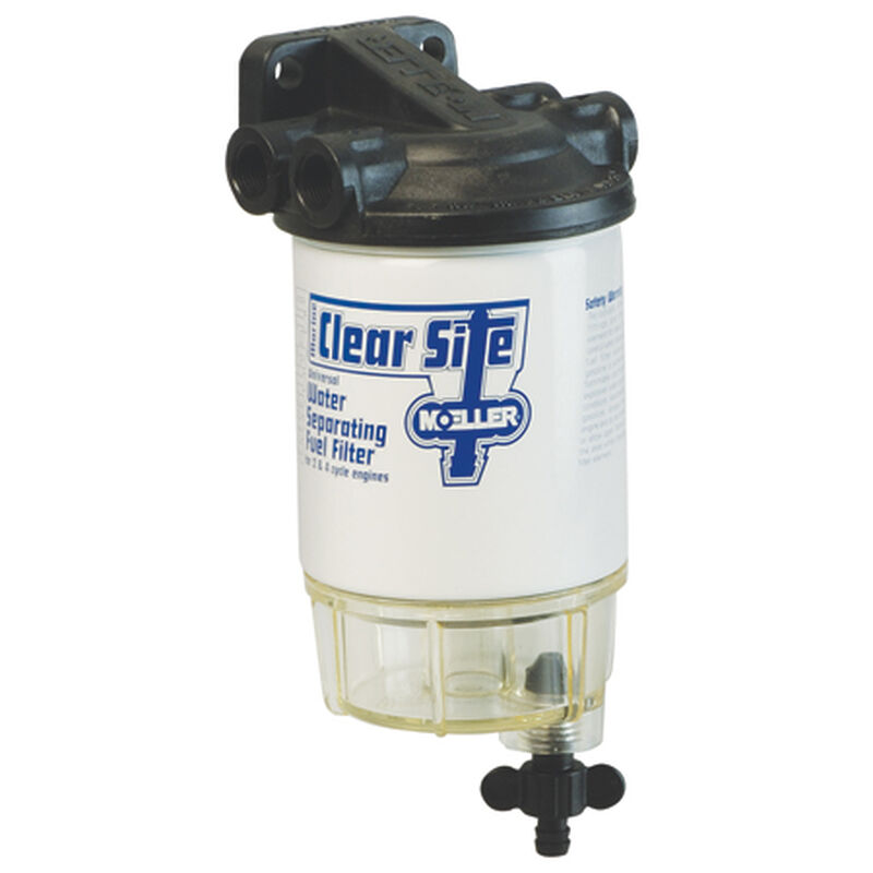 Moeller Clear Site Water Separating Fuel Filter System w/Powder-Coated Head image number 1
