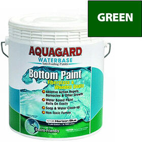 Aquaguard Waterbase Anti-Fouling Bottom Paint, Gallon, Green