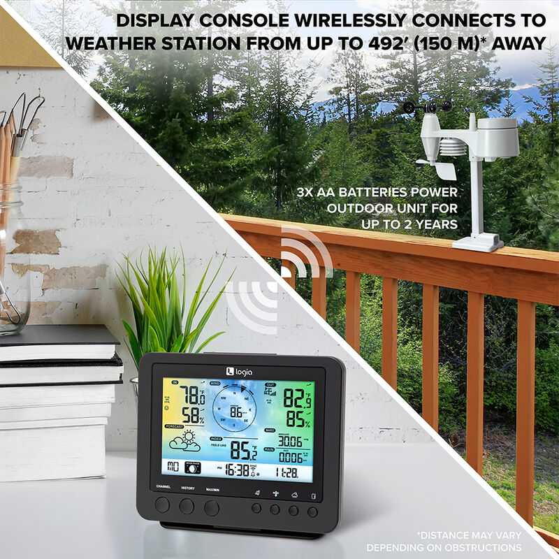 Logia 5-in-1 Wireless Weather Station with WiFi image number 2