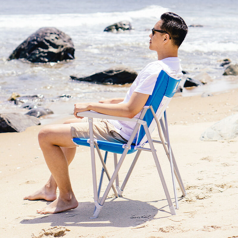 GCI Outdoor Captain's Chair, Saybrook Blue image number 4