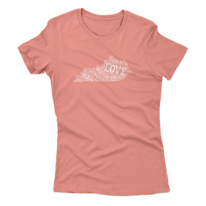 Points North Women's Word Cloud KY Short-Sleeve Tee image number 1