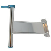King Pin Transom-Mount Bracket, Clear Anodized Finish