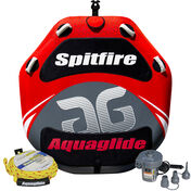 Aquaglide Spitfire 2-Person Towable Tube Package