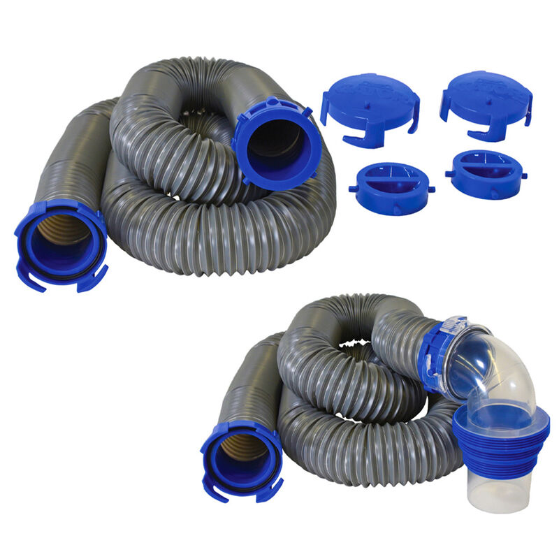 Duraflex Rigid Sewer Hose Kit, 30 Foot Extended Length image number 2