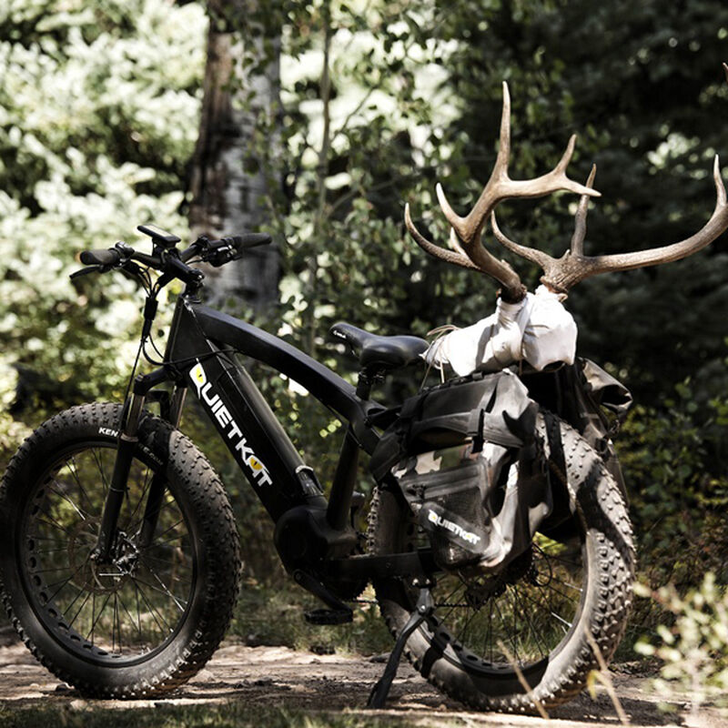 QuietKat Apex 1000-Watt Electric Mountain Bike 17", Charcoal image number 7