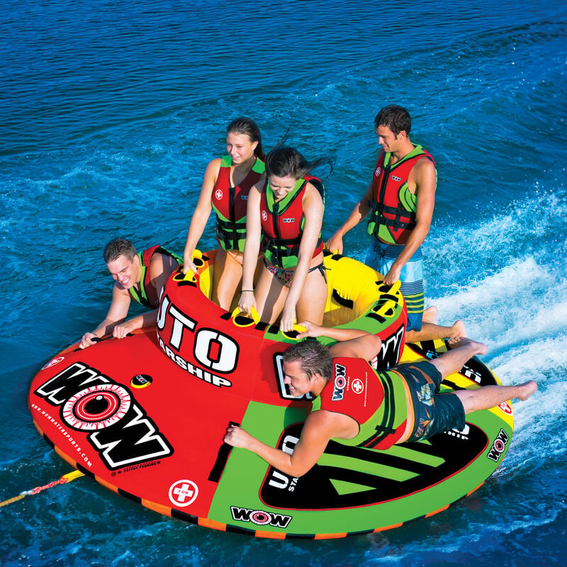 WOW UTO Spaceship 5-Person Towable Tube image number 7