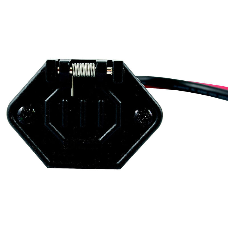 Attwood Trolling Motor Connector Receptacle, 2-Wire Female Receptacle image number 3