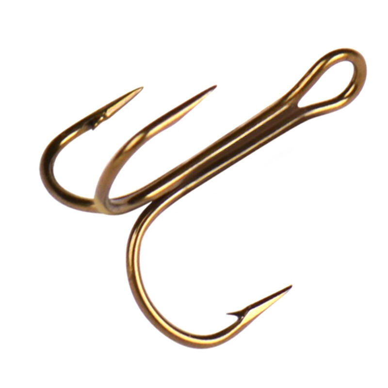 Mustad Round Bend Treble Hook image number 3