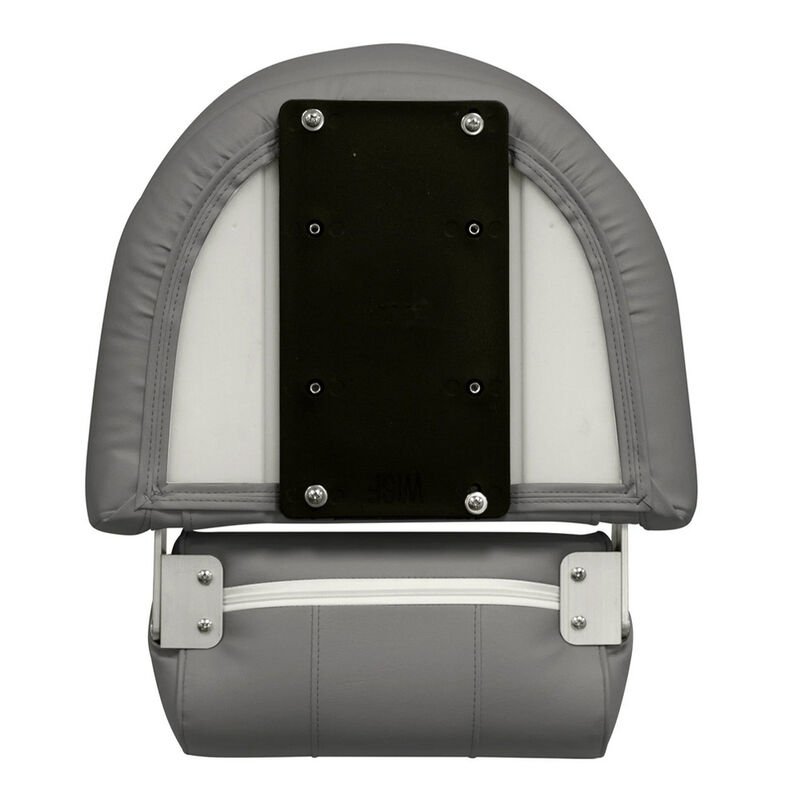 Wise Deluxe Series Pontoon Bucket Seat with Flip-Up Bolster image number 4