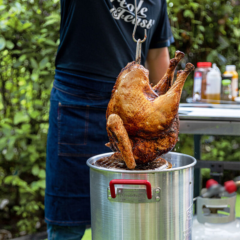 Royal Gourmet Creole Feast Single Burner High-Pressure Propane Turkey Fryer image number 5