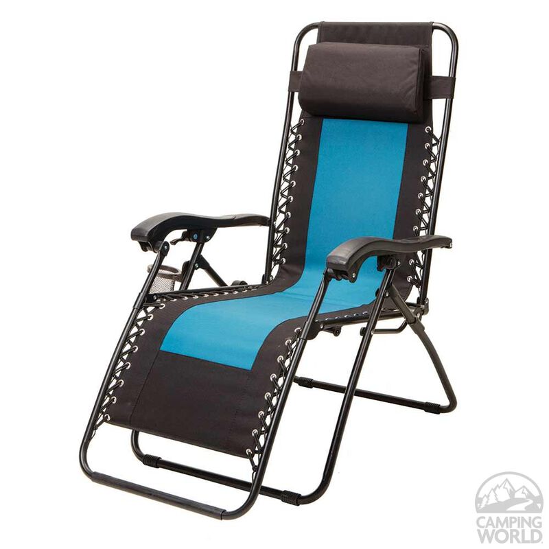 Duo-blend Recliner with Folding Bungee Table image number 2