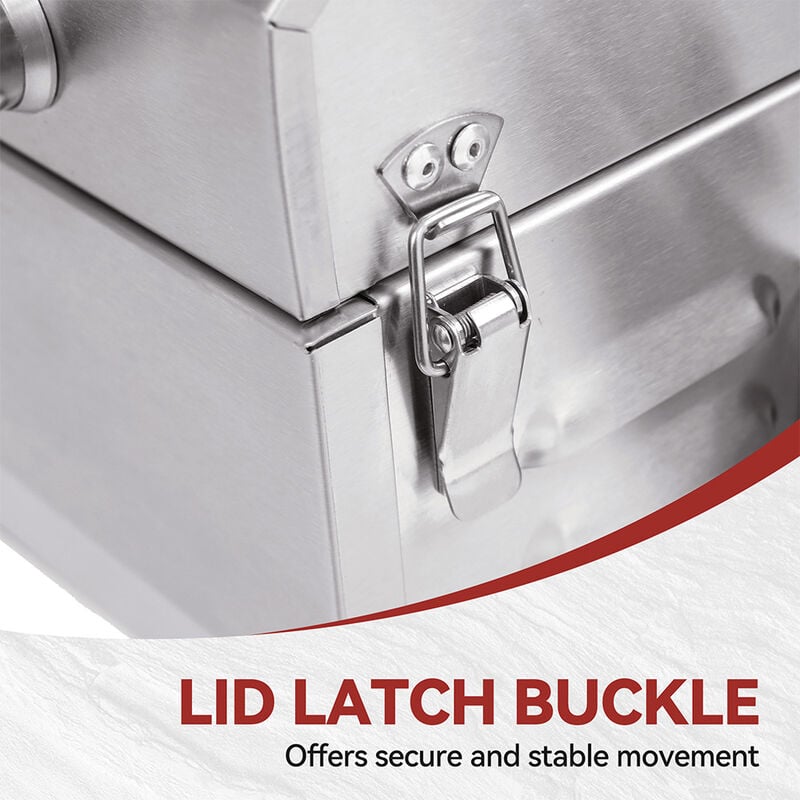 Royal Gourmet Stainless Steel Portable Grill image number 11