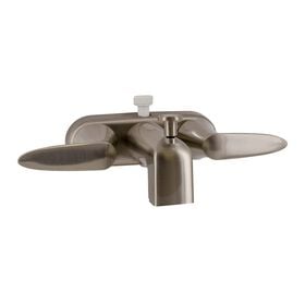 Valterra Catalina Tub/Shower with D Spud, Brushed Nickel Finish & Lever Handles
