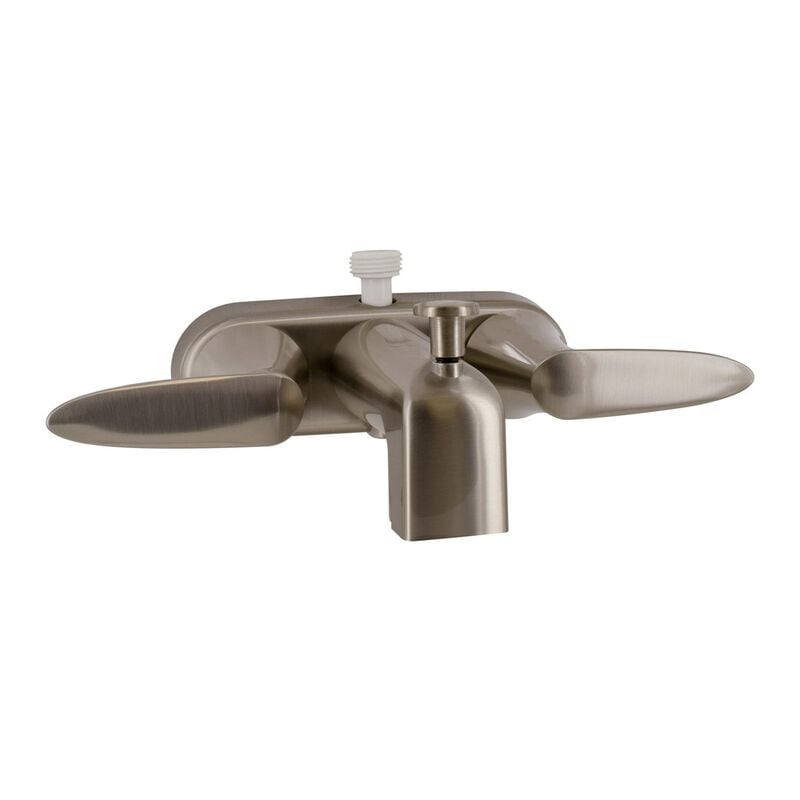 Valterra Catalina Tub/Shower with D Spud, Brushed Nickel Finish & Lever Handles