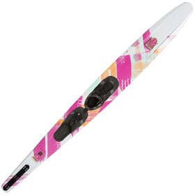 HO Women's CX Slalom Waterski With Free-Max Binding And Adjustable Rear Toe