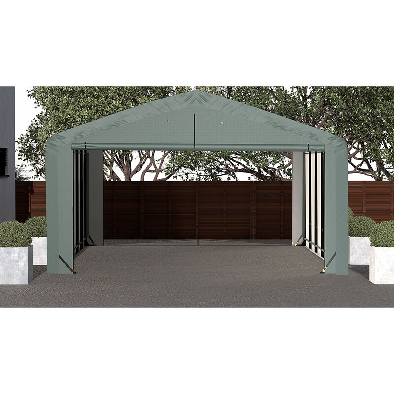 ShelterLogic ShelterTube Garage, 20'W x 27'L x 10'H image number 8